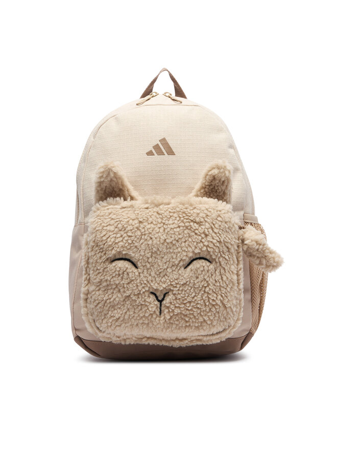 adidas Рюкзак adidas Little Kids Fleece Backpack KH2295 Бежевий