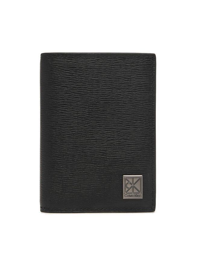 Calvin Klein Geldbörse Calvin Klein Emblem Hw N/S Billfold W/ Coin LV04D1281G Schwarz