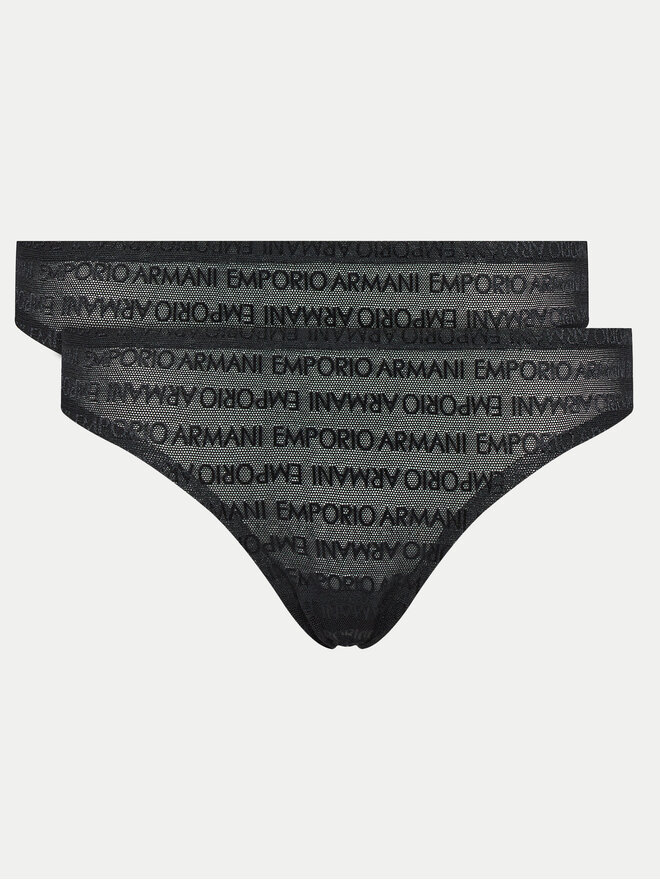 Emporio Armani Underwear Emporio Armani Underwear 2er-Set Stringtangas 163333 3F204 00020 Schwarz