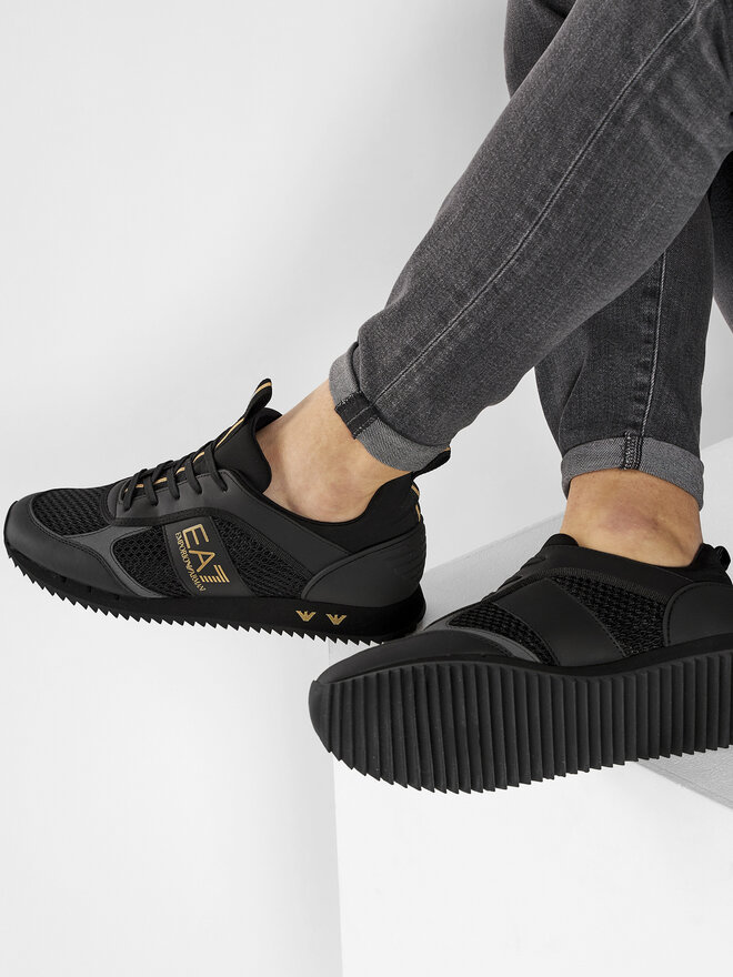 Sneakersy EA7 Emporio Armani X8X027 XK050 M701 Czarny eobuwie .pl