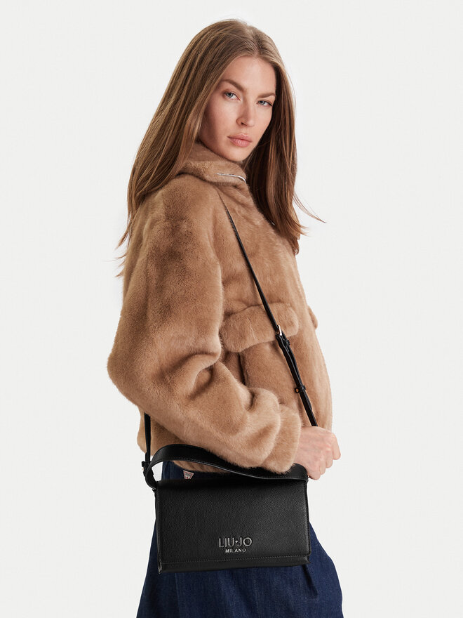 Liu Jo Ročna torba Liu Jo Ecs S Crossbody AF5224 E0058 Črna