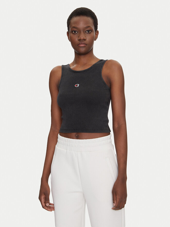 Champion Champion Marškinėliai 118007 Juoda Regular Fit