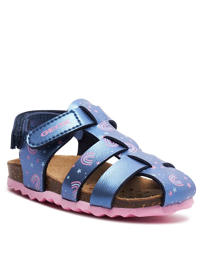 Geox Sandalen Geox B Sandal Chalki Girl B452RA 000NF CF48T M Dunkelblau