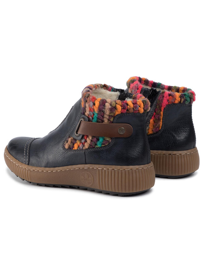 Rieker Stiefeletten Rieker Z6684-14 Dunkelblau