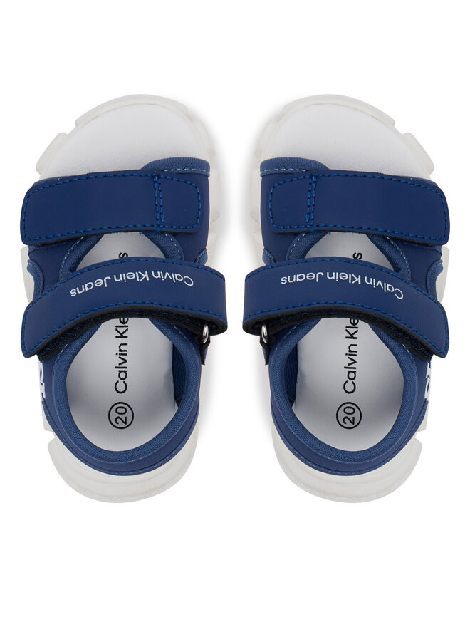 Calvin Klein Jeans Sandali Calvin Klein Jeans V1B2-83020-1591 Modra
