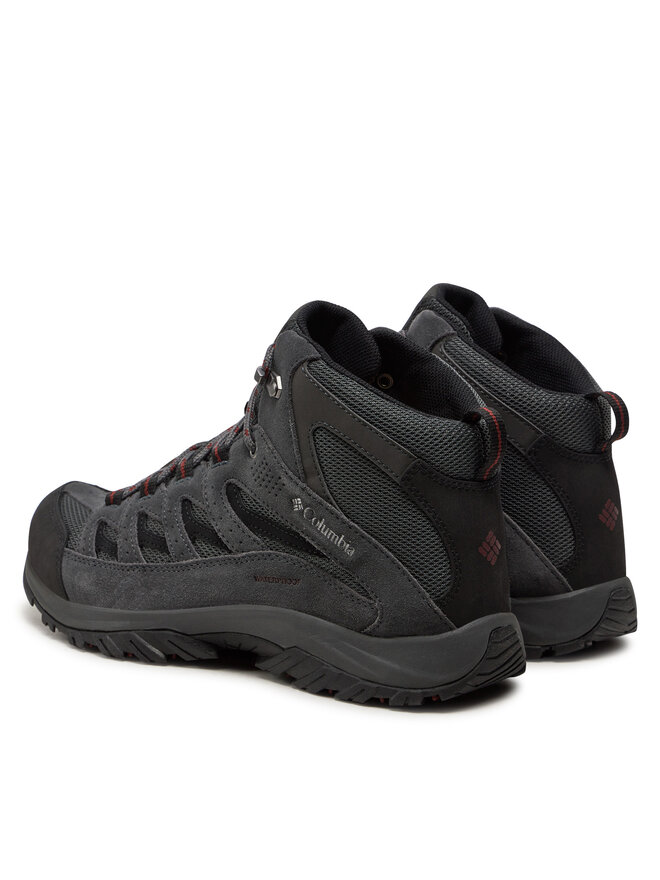 Bottes De Randonnée Columbia Crestwood Mid WP - Taille US 12, Marron Daim - Neuves Sans Boîte