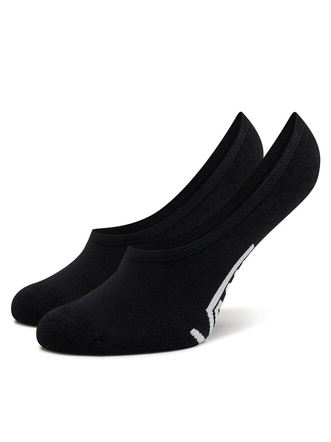 Vans 3 vīriešu pēdiņu pāru komplekts Vans Classic No Show VN000F10BLK1 Melns