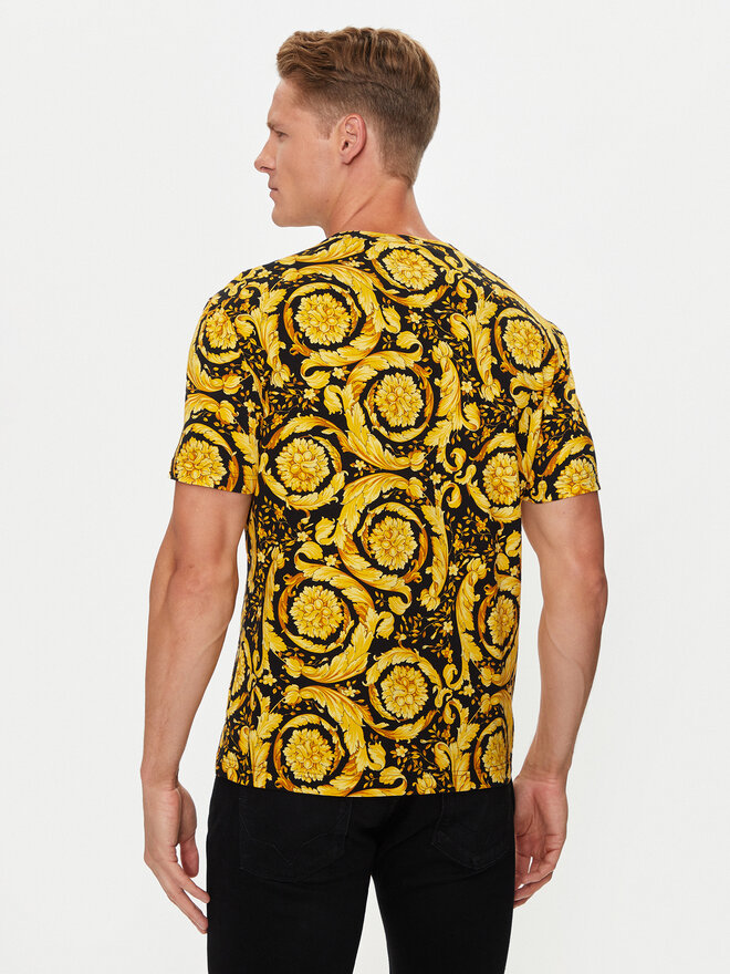 Versace Versace Camiseta 1000959 1A11188 Amarillo Regular Fit