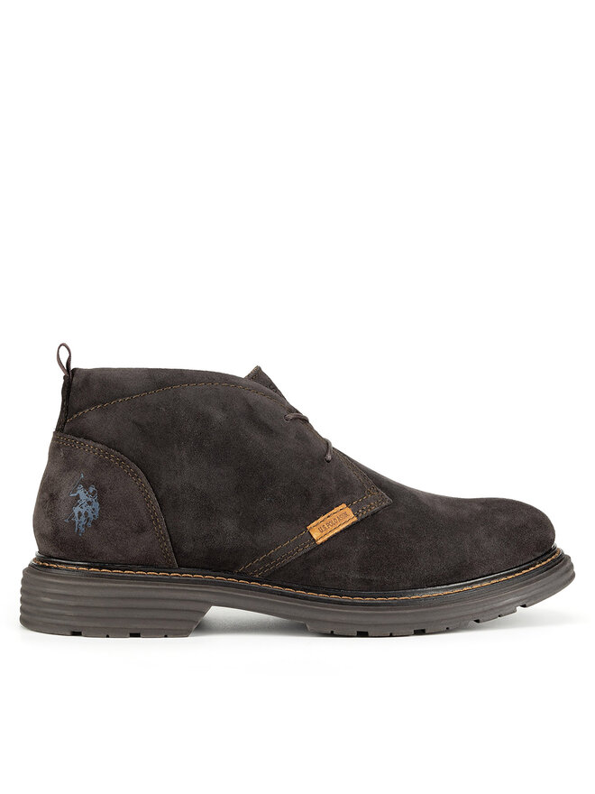 U.S. Polo Assn. Schnürschuhe U.S. Polo Assn. LORENZ002M/DS1 Braun