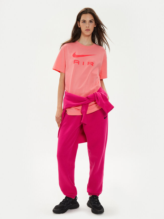 Nike Nike Marškinėliai DX7918 Rožinė Regular Fit