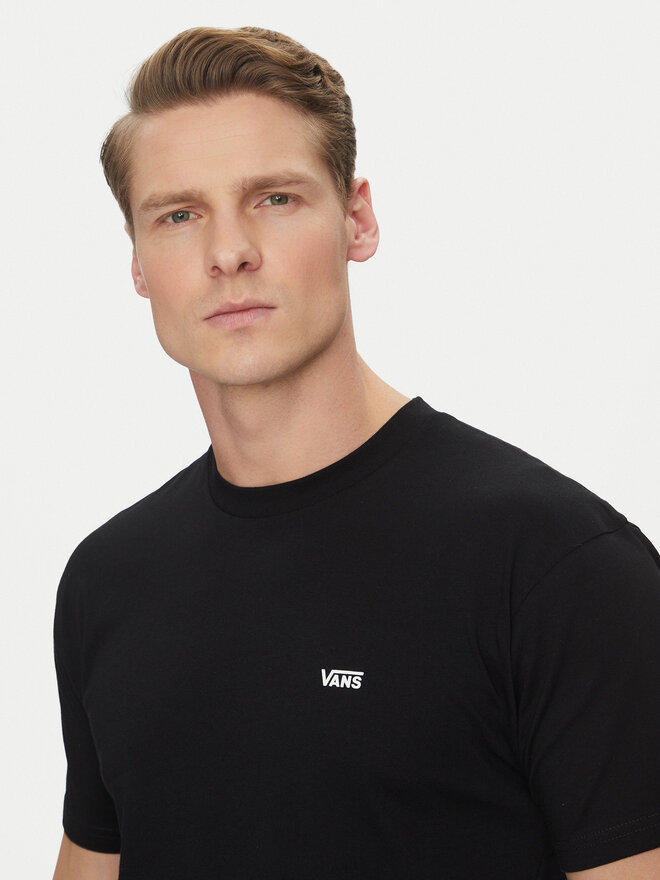Vans Vans Camiseta Left Chest Logo VN0A3CZEY281 Negro Classic Fit