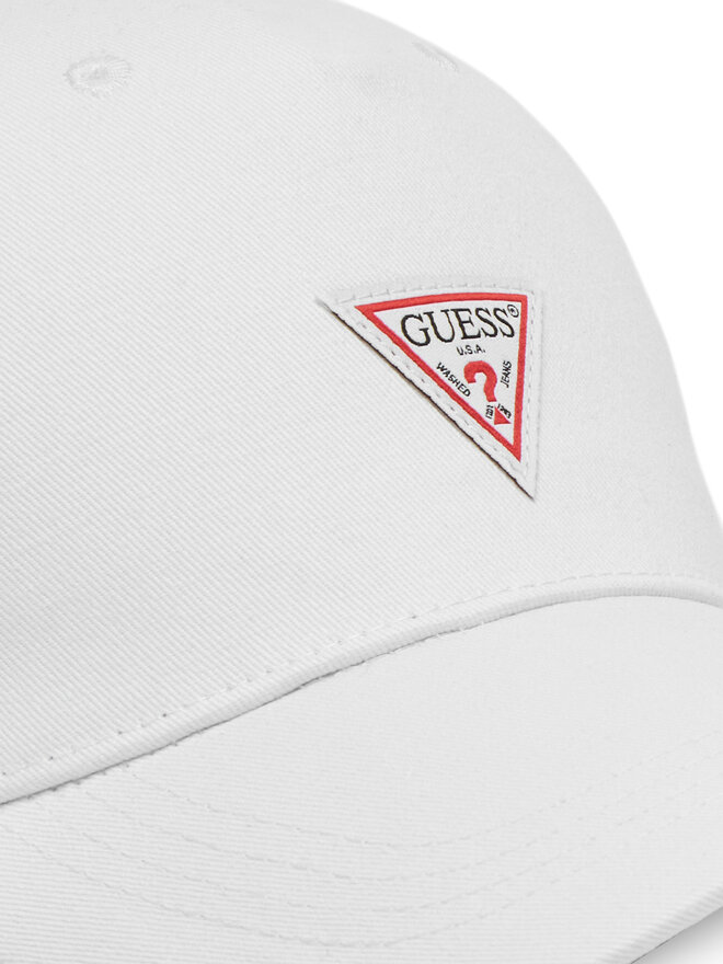 Guess Czapka z daszkiem Guess AM9523 POL01 Biały