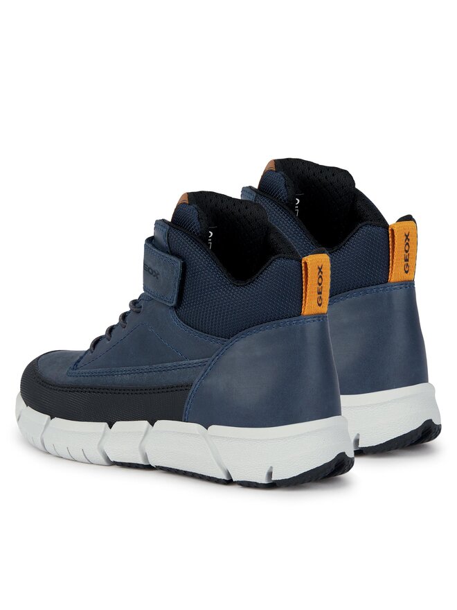 Geox Stiefel Geox J Flexyper Boy J369BA 0CLFU C4002 S Dunkelblau