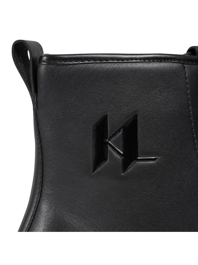 KARL LAGERFELD Bakancs KARL LAGERFELD KL15350 Fekete