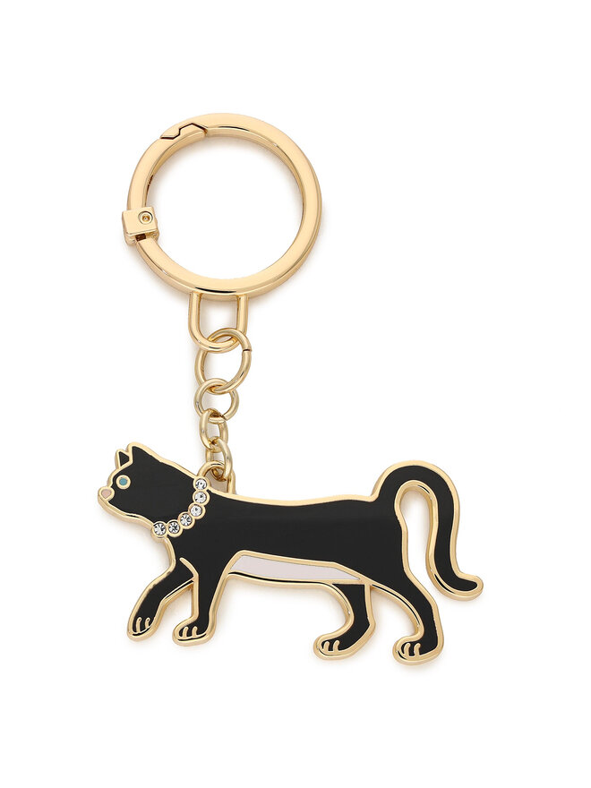 Liu Jo Schlüsselanhänger Liu Jo Key Ring Cat NF1148 A001 Schwarz