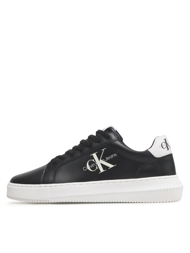 Calvin Klein Jeans Sneakersy Calvin Klein Jeans Chunky Cupsole Monologo YM0YM00681 Czarny