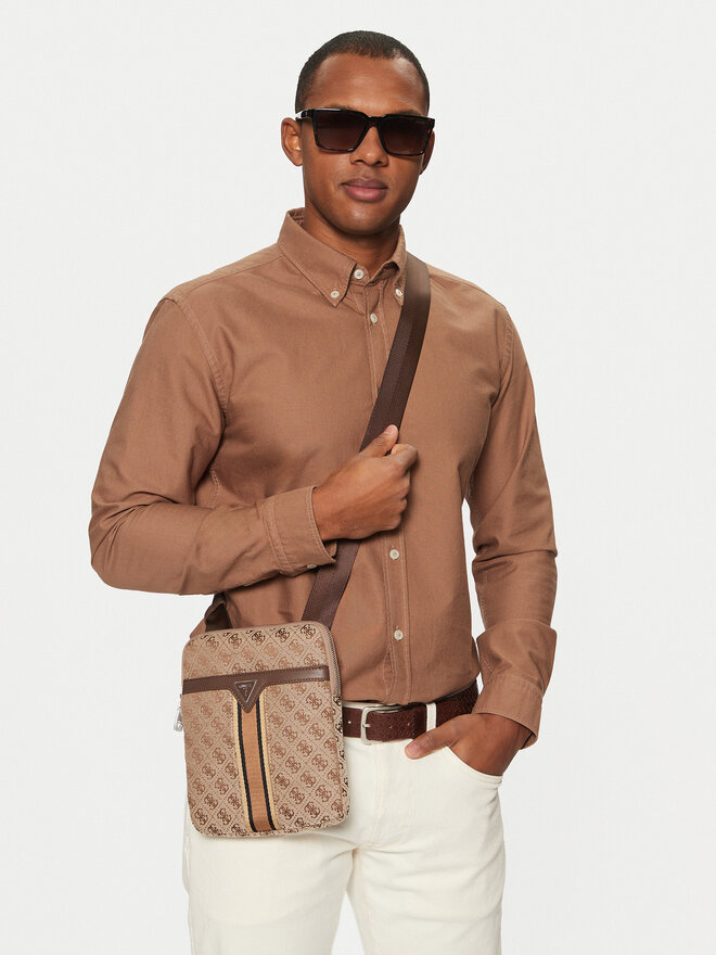 Guess Τσαντάκι Guess HMMIST P5123 Μπεζ