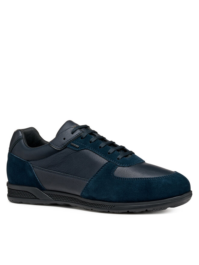 Geox Schnürschuhe Geox U Pove U56M7B 000FF C9999 Schwarz