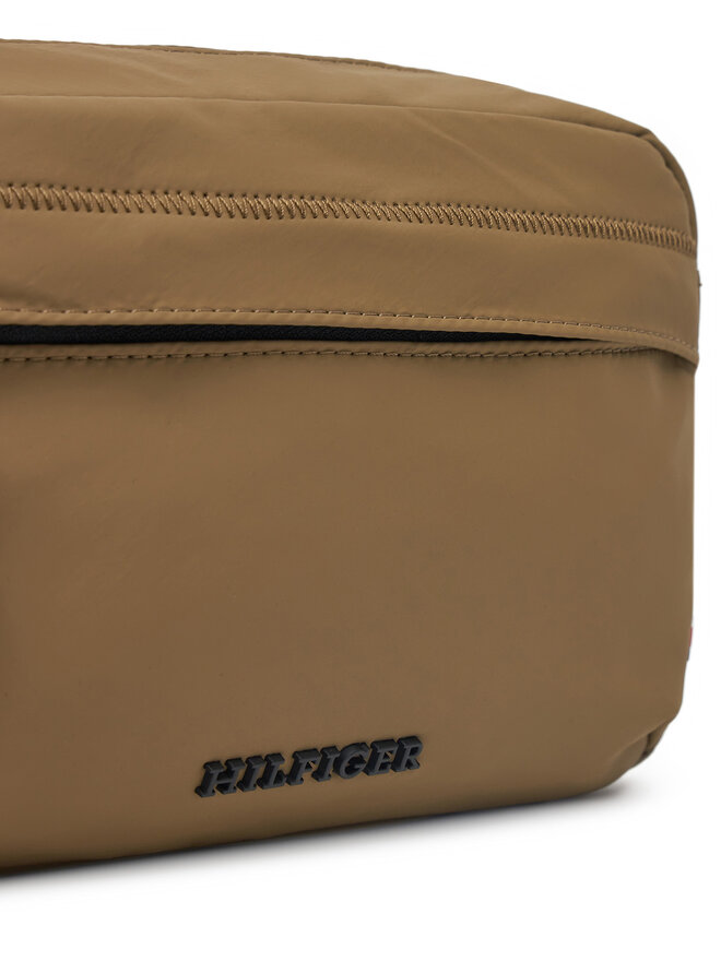 Tommy Hilfiger Τσαντάκι Tommy Hilfiger Th Colour Ew Reporter AM0AM13219 Χακί