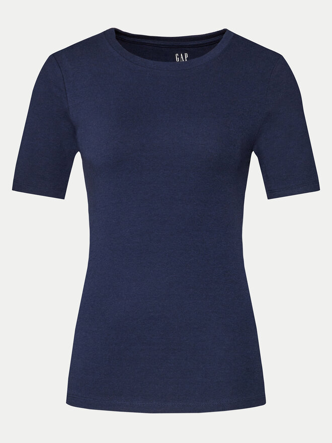 Gap Gap Majica 540635-02 Mornarsko modra Slim Fit