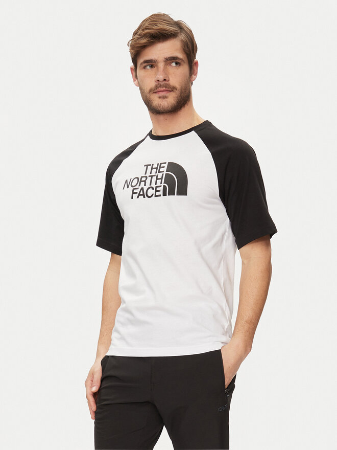The North Face The North Face Marškinėliai Easy NF0A87N7 Balta Regular Fit