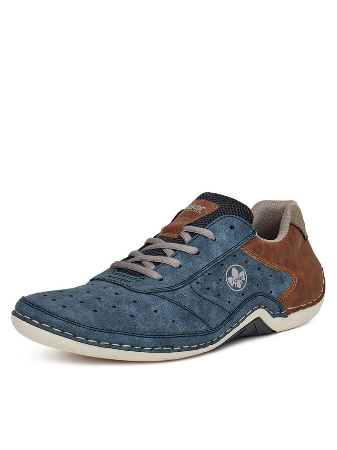 Rieker Pantofi Rieker 07506-16 Bleumarin