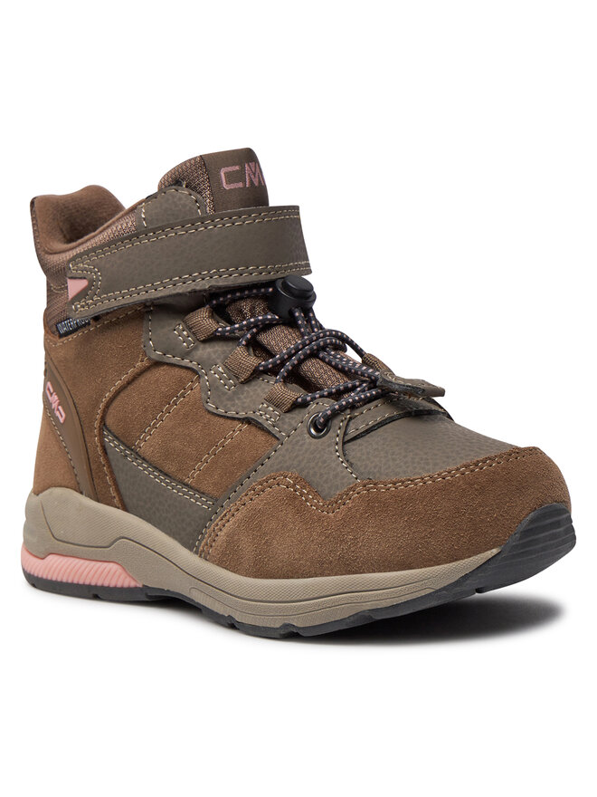 CMP Sneakersy CMP Kids Hadil Leather Wp Urban Shoes 3Q84524 Hnědá
