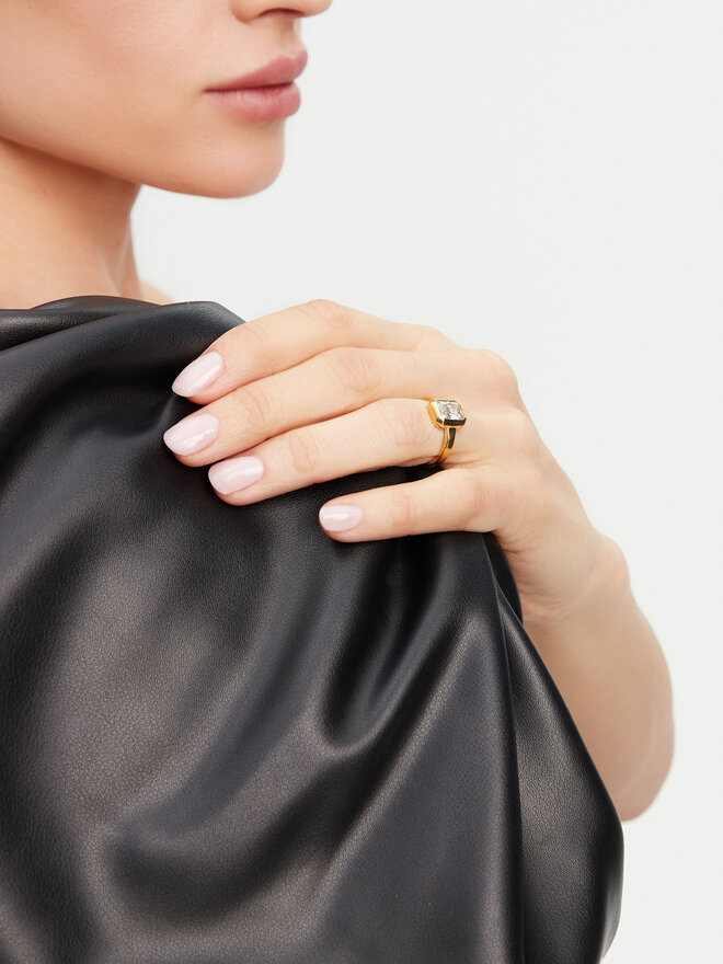 Guess Anillo Guess JUBR05 251JW Oro