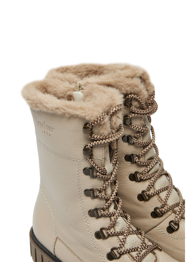 Rieker Schnürschuhe Rieker Y3405-60 Beige