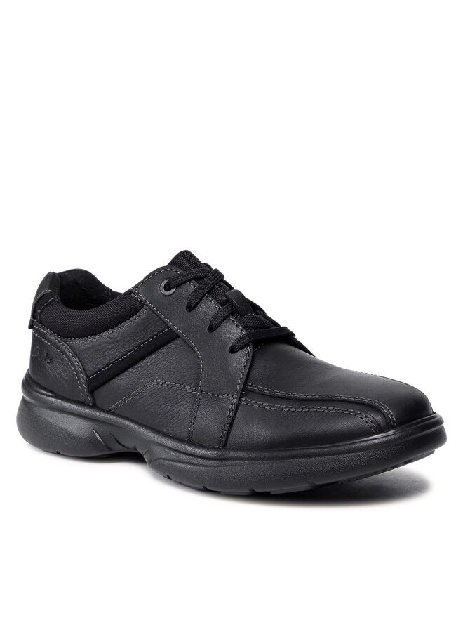 Clarks Félcipő Clarks Bradley Walk 261533327 Fekete