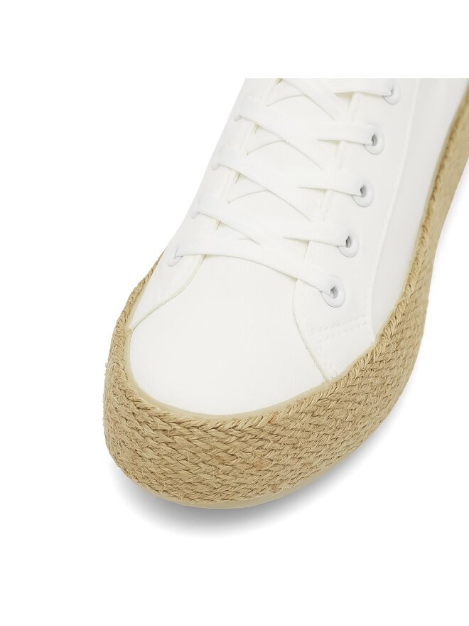 DeeZee Espadrilky DeeZee WS19130-3 Biela