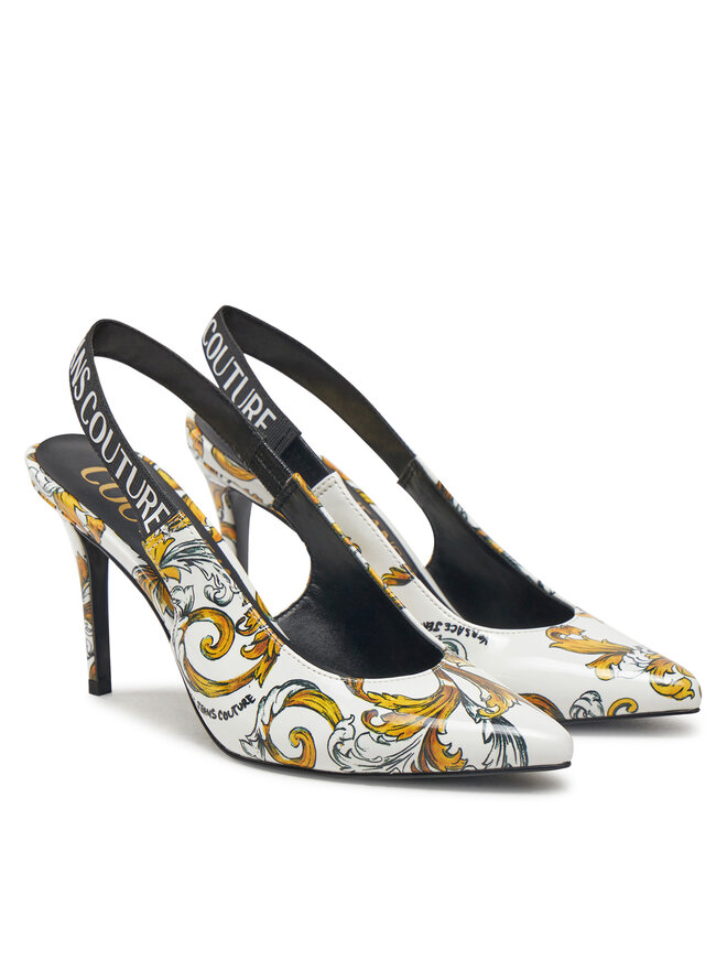 Versace Jeans Couture Sandały Versace Jeans Couture 78VA3S52 Biały