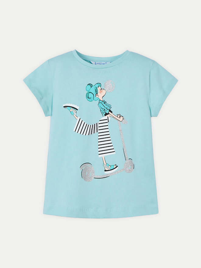 Mayoral Mayoral Футболка 3014 Голубий Regular Fit