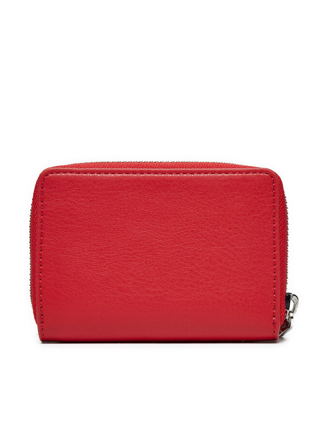 Tommy Jeans Kleine Damen Geldbörse Tommy Jeans Tjw Pillow Small Za AW0AW16974 Rot