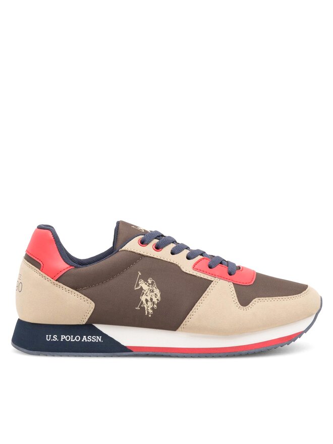 U.S. Polo Assn. Sneakersy U.S. Polo Assn. NOBIL011M/CNH1 Khaki