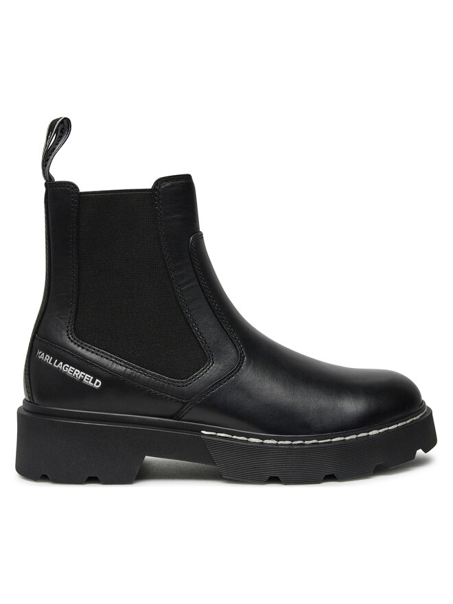 KARL LAGERFELD Боти тип челси KARL LAGERFELD KL40460 Черен