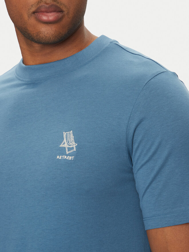Blend Blend Camiseta 20718848 Turquesa Regular Fit