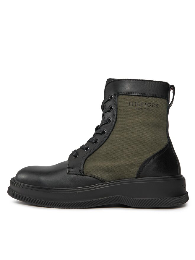Tommy Hilfiger Ghete Tommy Hilfiger Th Everyday Core Mix FM0FM04908 Negru
