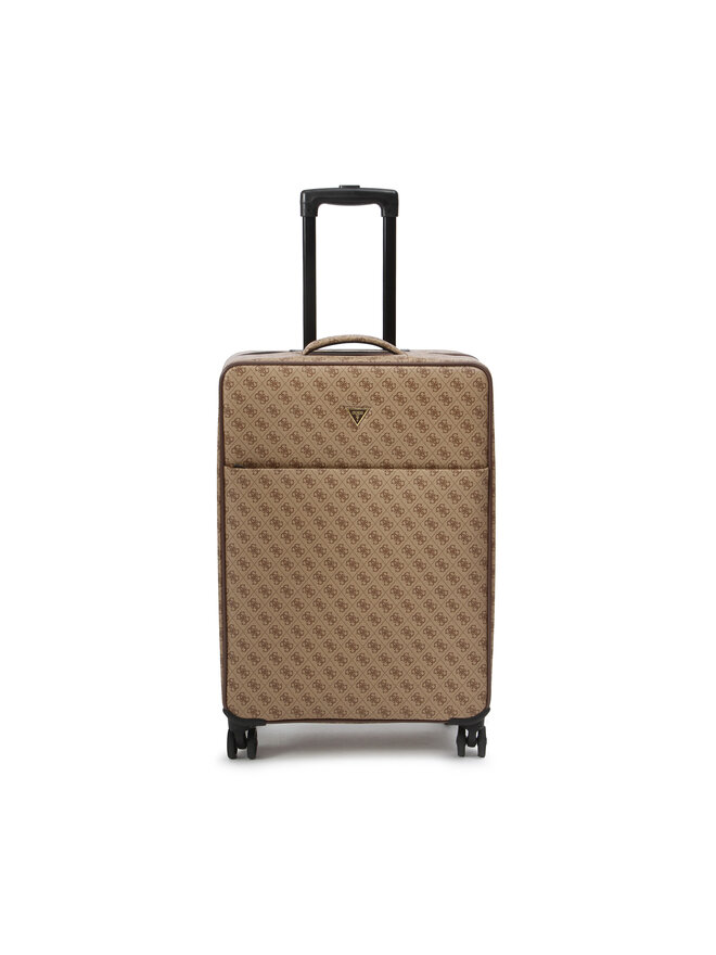 Guess Velký kufr Guess TMVZLS P3302 Hnědá