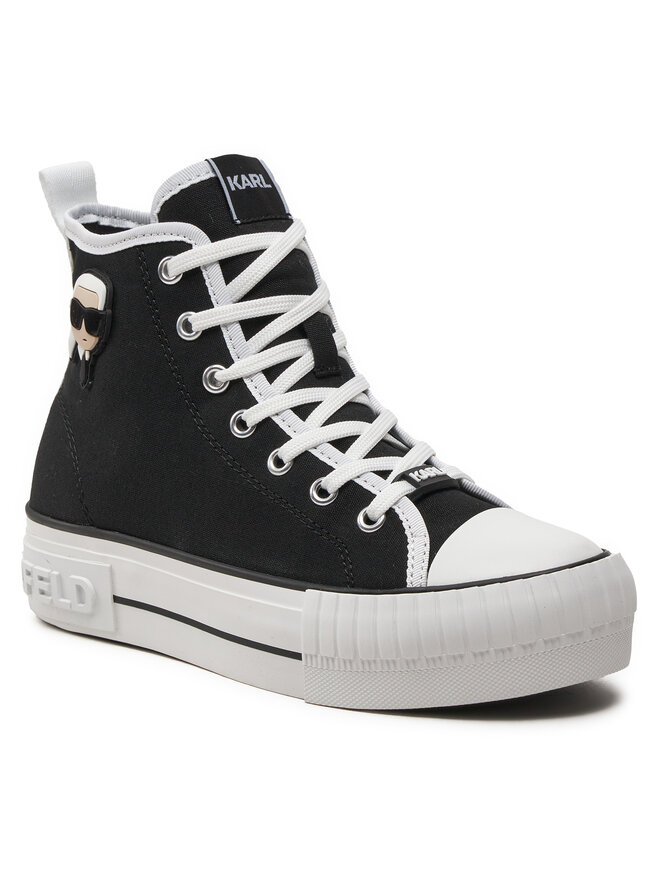 KARL LAGERFELD Sneakers aus Stoff KARL LAGERFELD KL60444 Schwarz