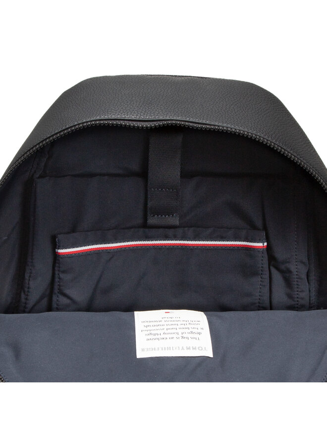 Tommy Hilfiger Hátizsák Tommy Hilfiger Essential Pu Backpack AM0AM09503 Fekete