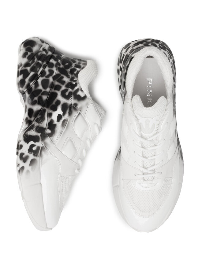 PINKO Sneakers Pinko Rubino Animalier Sneaker PE 20 BLKS1 1H20QZ Y65Q Weiß