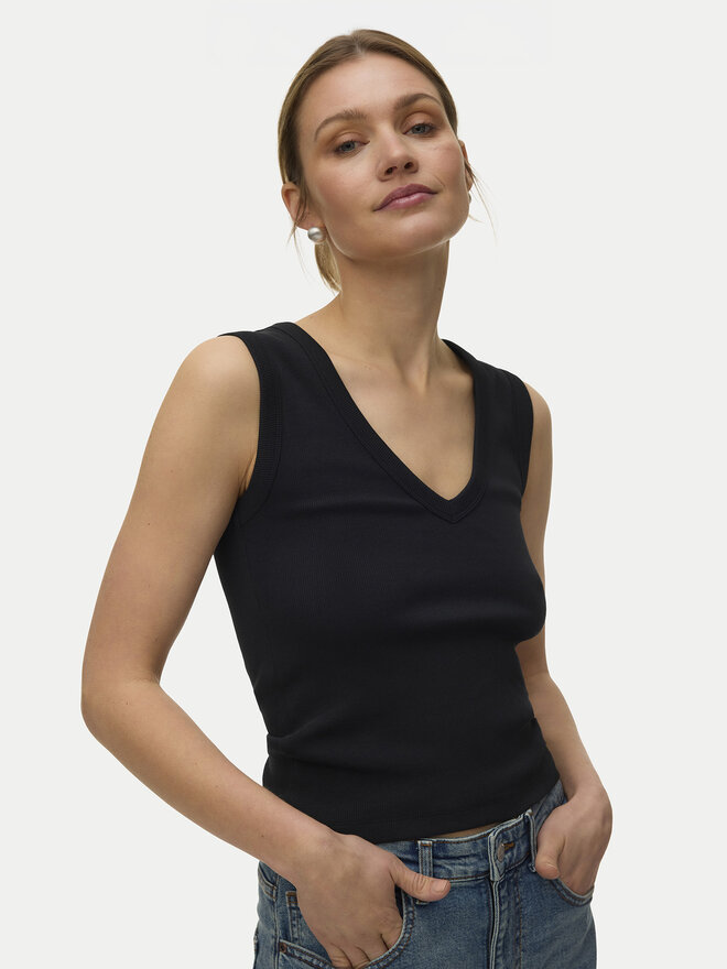 Vero Moda Vero Moda Top Chloe 10342916 Schwarz Regular Fit