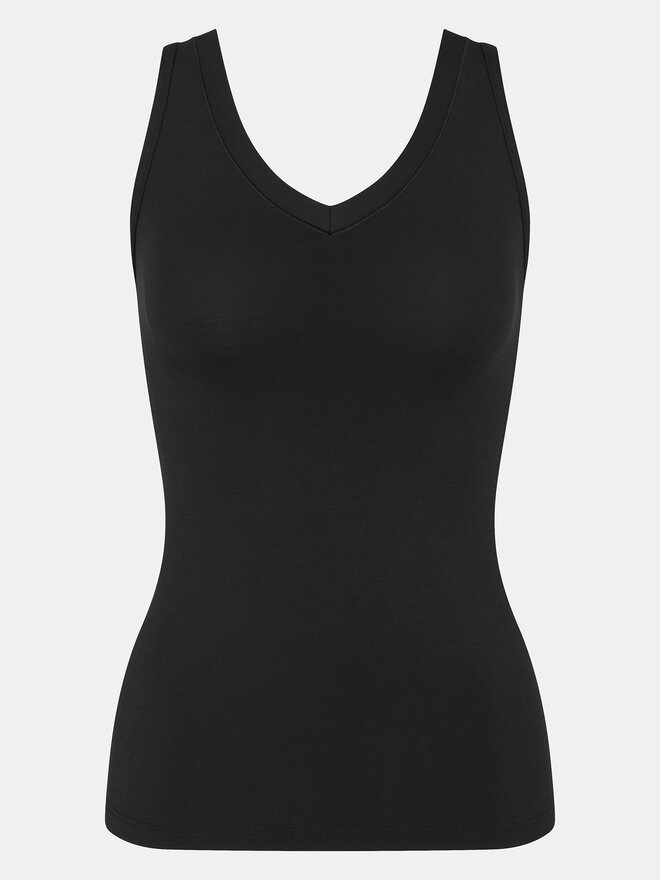 Triumph Triumph Τοπ Sense Of Modal 10224796 Μαύρο Slim Fit