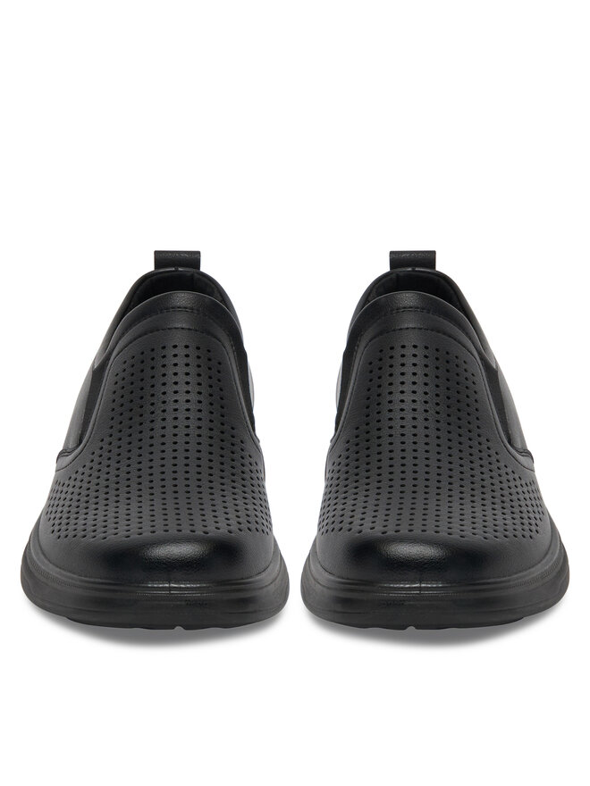 Lanetti Halbschuhe Lanetti MSS20518-05 Schwarz