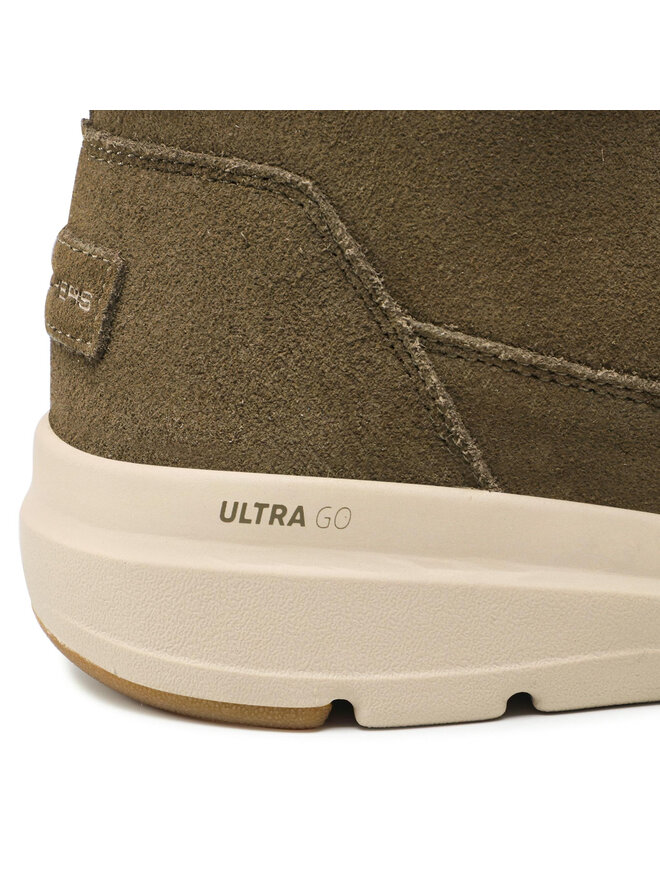 Skechers Botki Skechers Glacial Ultra 16677/OLV Zielony