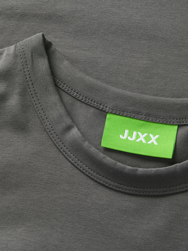 JJXX JJXX Футболка Gigi 12277657 Сірий Stretch Fit