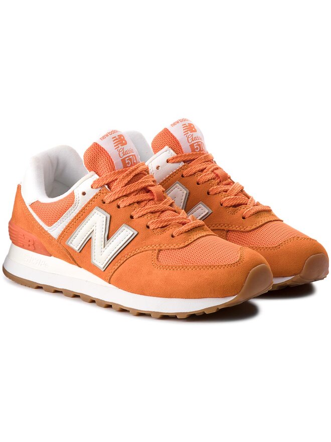 Sneakers femme orange cheap