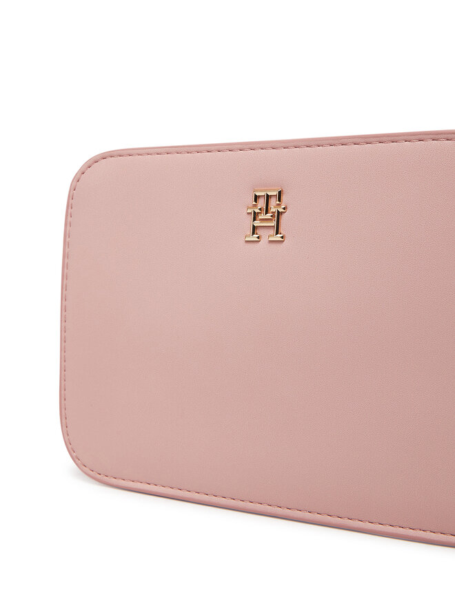 Tommy Hilfiger Kabelka Tommy Hilfiger Th Logotape Camera Bag AW0AW17229 Růžová