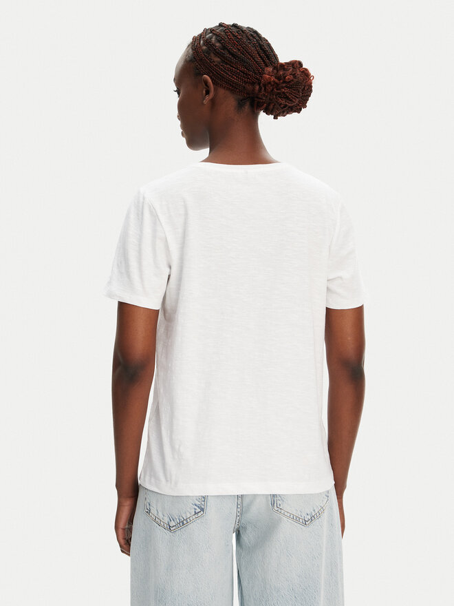 Olsen Olsen Camiseta 11104823 Blanco Regular Fit